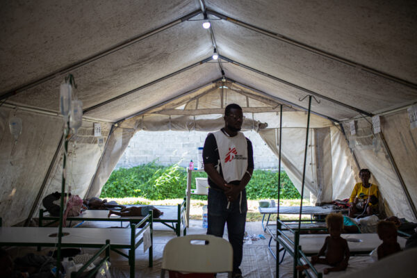 MSF en Haïti: la flambée de choléra reste très préoccupante